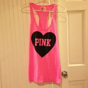 *HOLD til tomorrow morning*Pink tank L