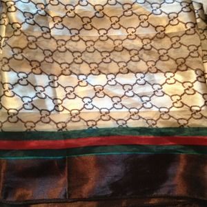 Scarf, headtie, swimsuit cover up.