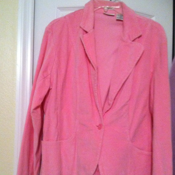 St. John's Bay Pink Blazer