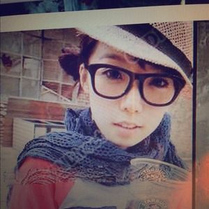 Nerd Greek plain black clear lens glasses