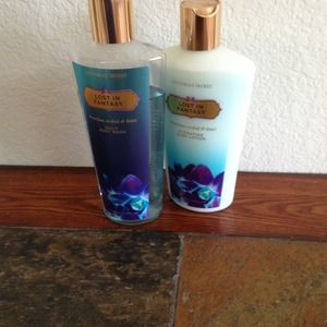 Victoria Secret body wash and body lotion