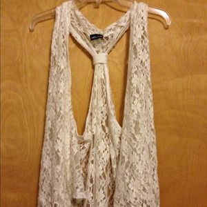 Lace cover-up
