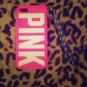 iPhone 5 PINK Victorias Secret Case