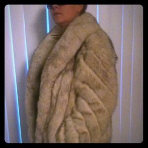 Blue Fox Original Lloyd's Fur Coat.