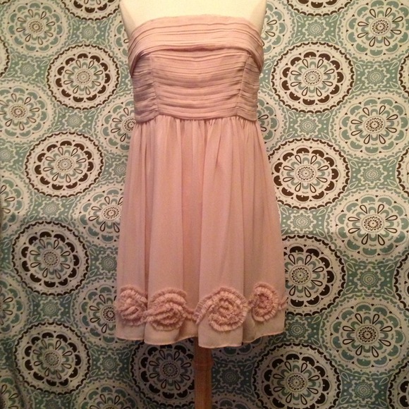 Light blush pink LC Lauren Conrad dress
