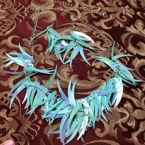 Necklace and earrings