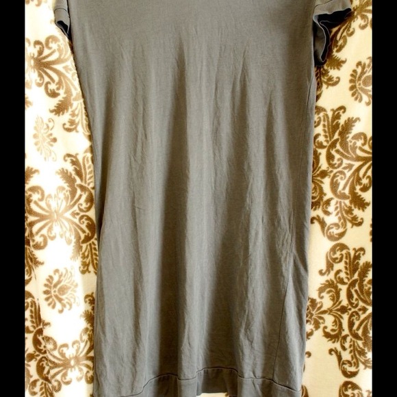 *HOLD* slate grey short sleeve cardigan - Picture 2 of 3