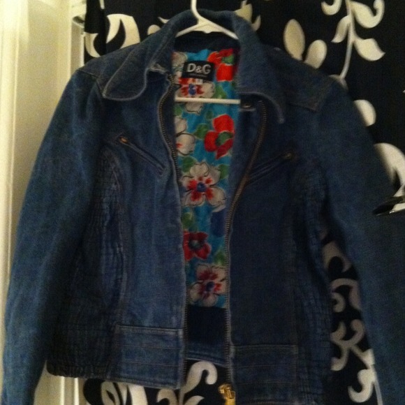 Vintage Dolce & Gabbana Jean Jacket - Picture 1 of 3