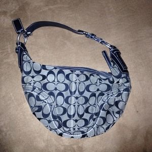 Authentic Coach Black Hobo