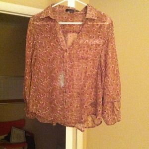 Sheer top.