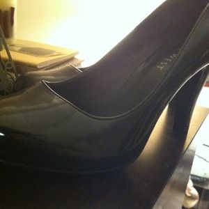 Black heels.