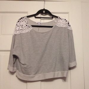 Crop top sweater