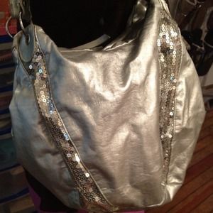 Shimmery purse