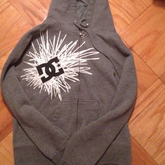 DC zip up hoodie