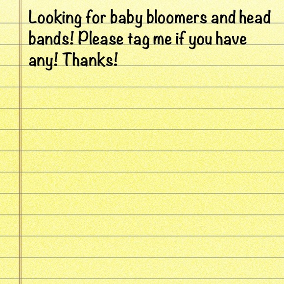 Baby Bloomers and baby headbands - Picture 1 of 1