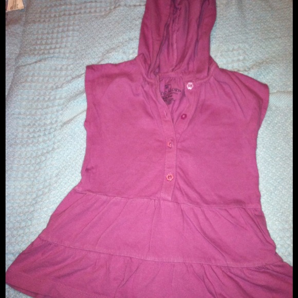 Pink top little girls 4T