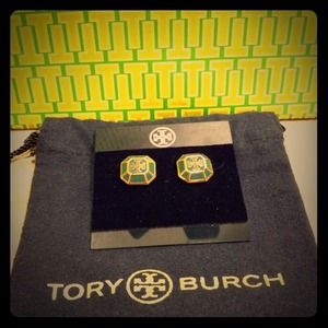 HOLD-Authentic Tory Burch Rylan stud earrings