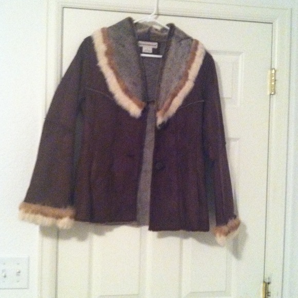 SOLD in bundle Brand New Suede Jacket