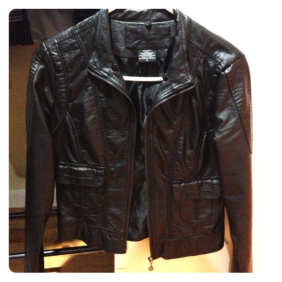 Jackets & Blazers - ♦SOLD♦  $20 PP Leather Jacket (faux)