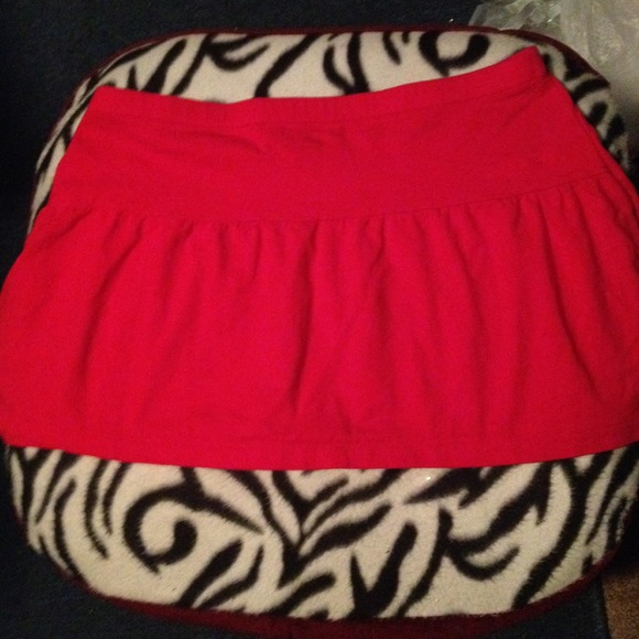 ❤SEXY RED SPLIT BRAND SKIRT❤