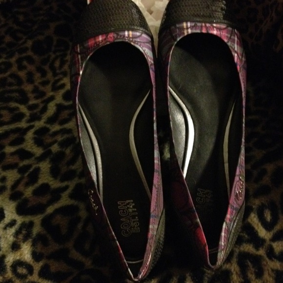 SOLD Coach Flats