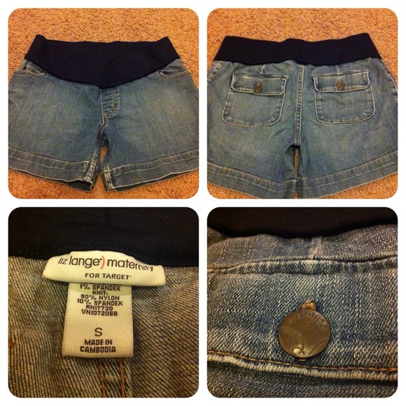 MATERNITY Denim Shorts
