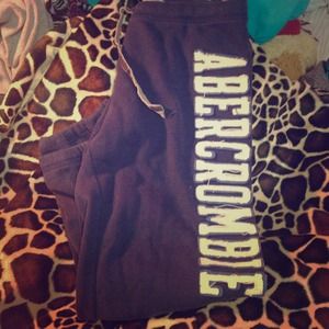 Abercrombie Navy blue capri sweatpants