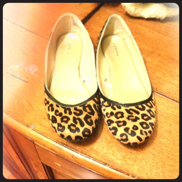 Cheetah ballerina flats