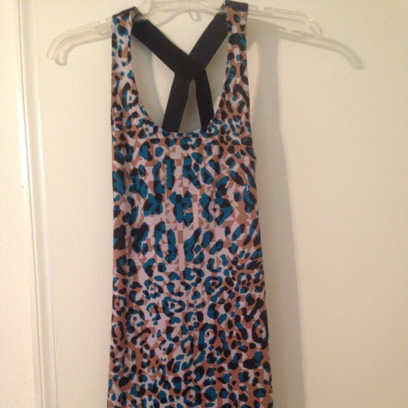 Brown and real leopard dress ♥️!!!!!!SOLD!!!!!!!♥️ - Picture 2 of 4