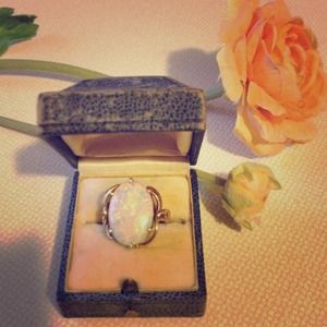 Beautiful opal ring.Stunning.... SOLD