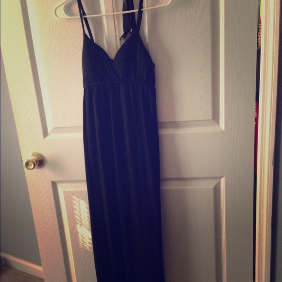 💌TRADED💌 Black maxi
