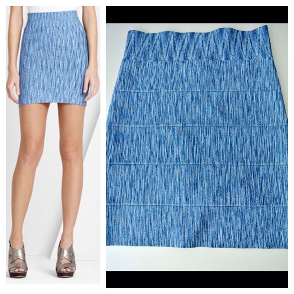 Bcbg max azria space dye bandage skirt worn 2 xx