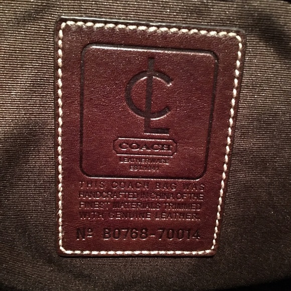 From the Coach Signature Collection. - Picture 2 of 4