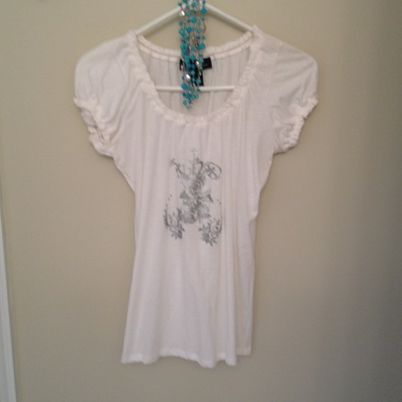 INC T Shirt with print Sz M
