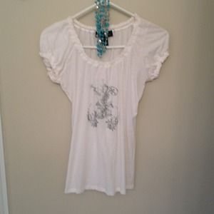 INC T Shirt with print Sz M