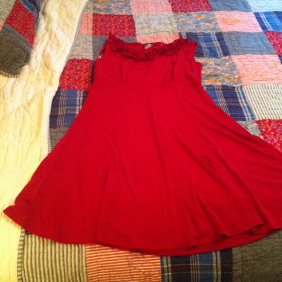 Red dress never worn