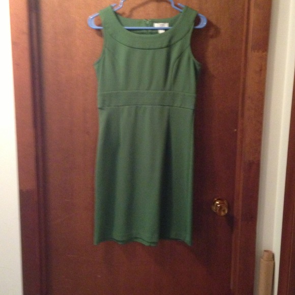 LOFT Dresses Green Sheath Dress From Poshmark