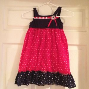 Little girls dress size 5 worn only once