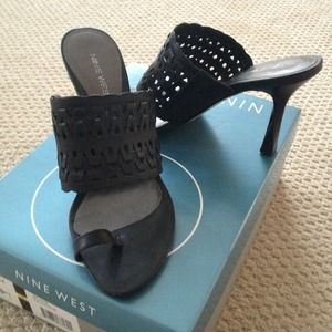 Nine West heels/sandals sz 71/2