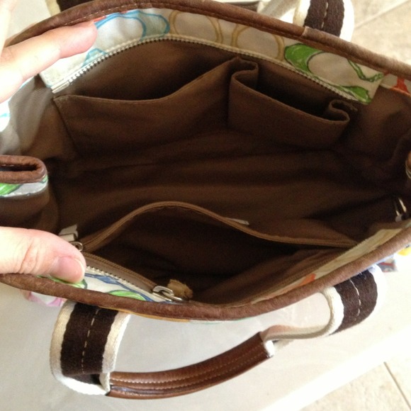 Color patch coach purse - Picture 3 of 3