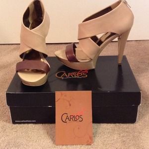 SOLD!!!!! Carlos platform sandals