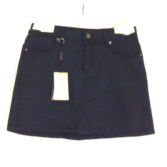 FLASH SALE NWT authentic Burberry denim skirt