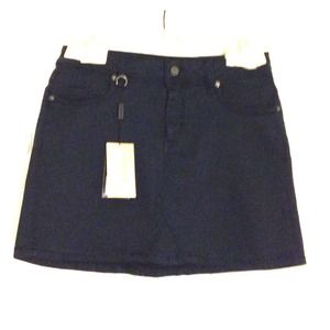 FLASH SALE NWT authentic Burberry denim skirt