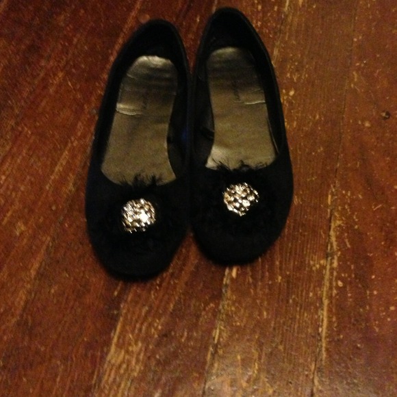 Black flats size 10,Lane Bryant