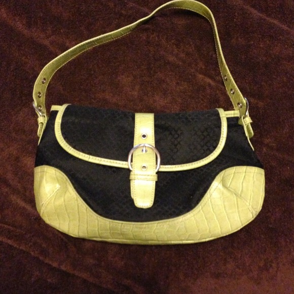 Lime green bag