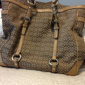 Authentic Signature Coach tote
