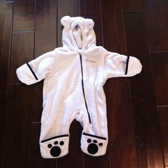Columbia infant polar bear fleece
