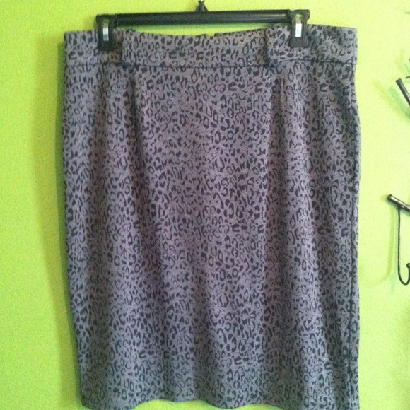 George leopard print skirt.