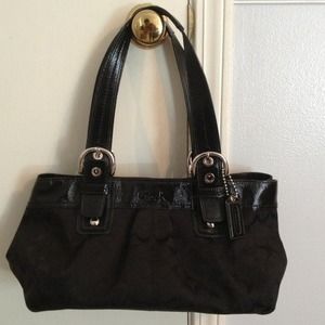 Real authentic black coach purse!!!!