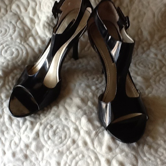 Not Available. Cute T-Strap Patent Leather Heels